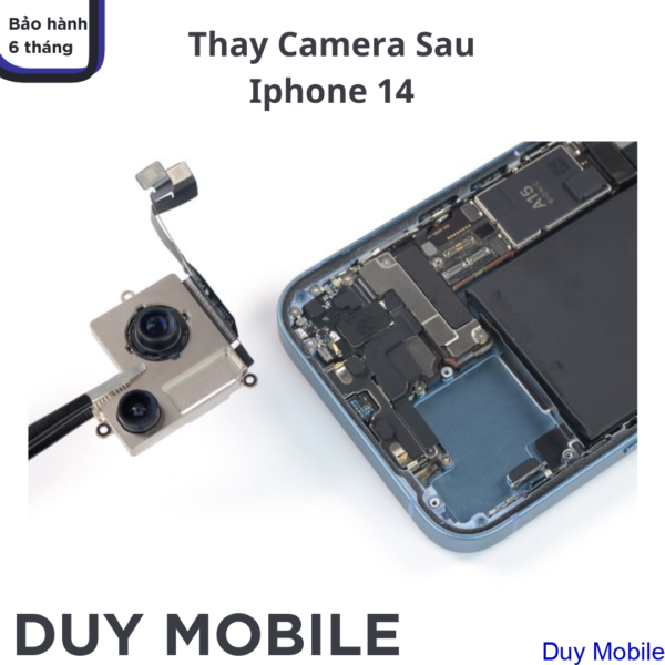 Thay Camera Sau iPhone 14