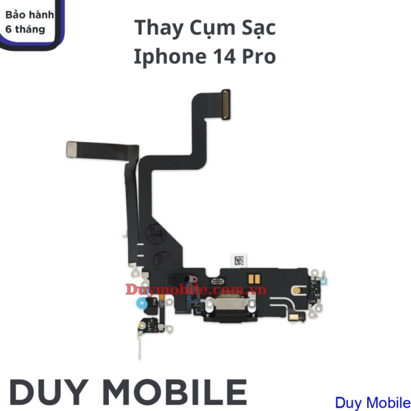 Thay Cụm Chân Sạc iPhone 14 Pro