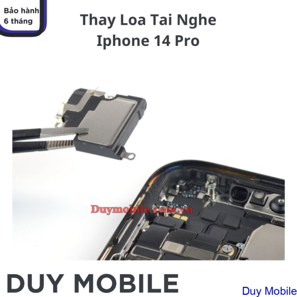 Thay Loa Tai Nghe / Loa Trong iPhone 14 Pro