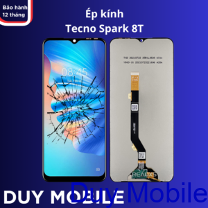 ép kính tecno spark 8T