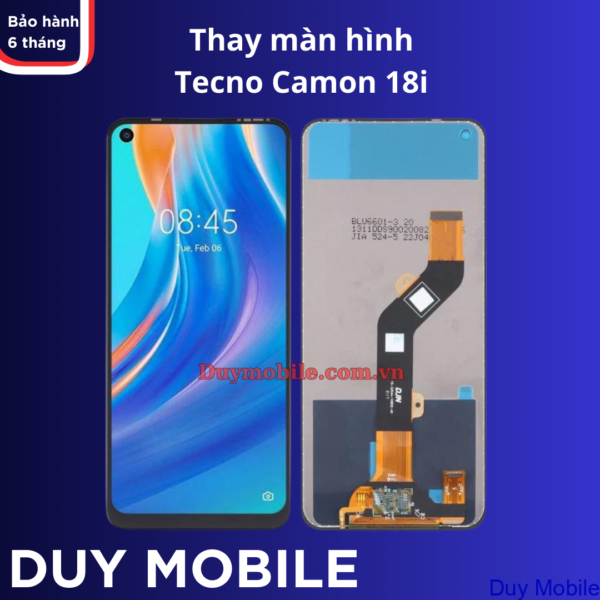 Thay màn hình Tecno Camon 18i