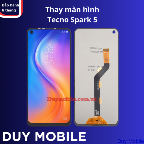 Thay màn hình Tecno Spark 5