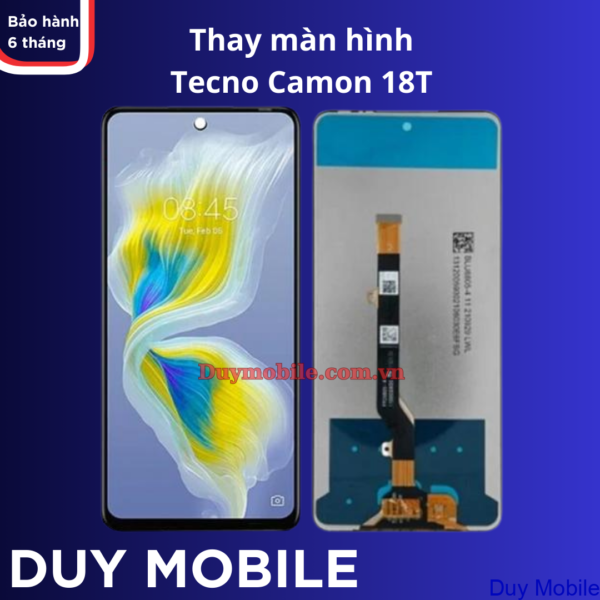 Thay màn hình Tecno Camon 18T
