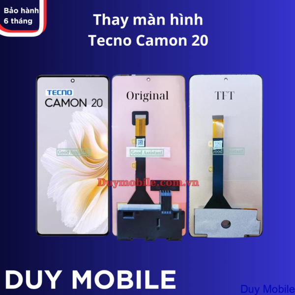 Thay màn hình Tecno Camon 20