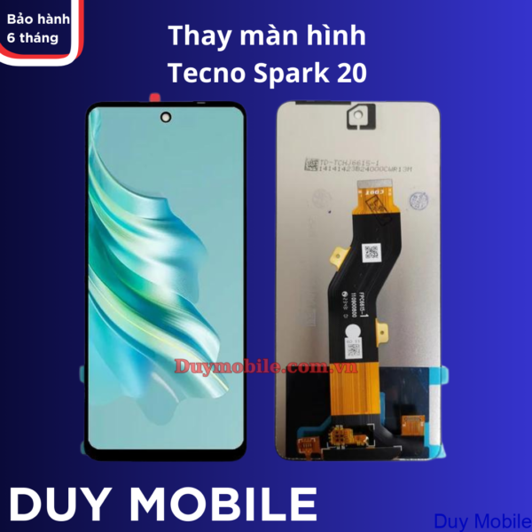 Thay màn hình Tecno Spark 20