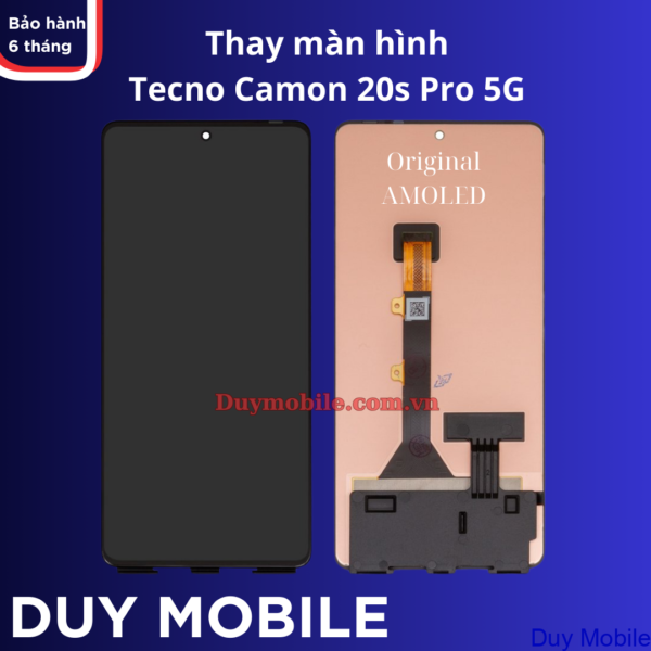 Thay màn hình Tecno Camon 20s Pro 5G