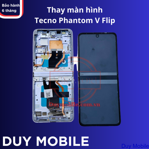 Thay màn hình Tecno Phantom V Flip