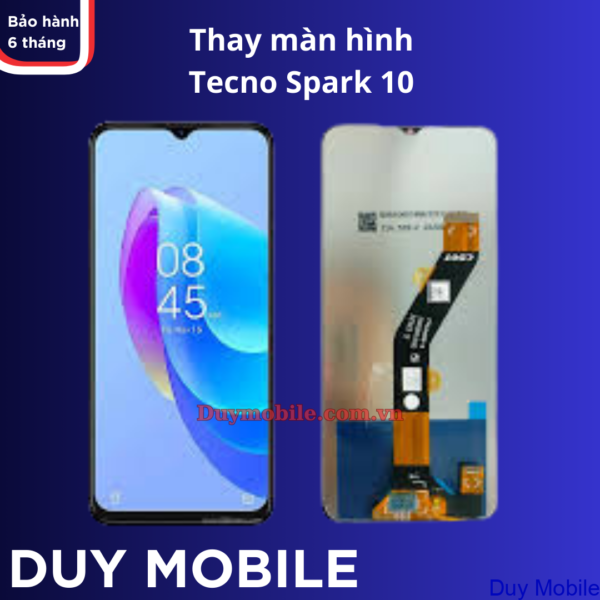 Thay màn hình Tecno Spark 10