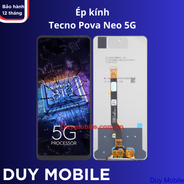 Ép kính Tecno Pova Neo 5G