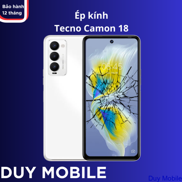 Ép kính Tecno Camon 18