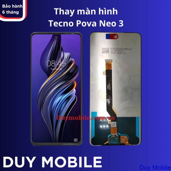 Thay màn hình Tecno Pova Neo 3