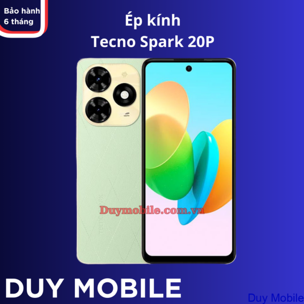 Ép kính Tecno Spark 20P