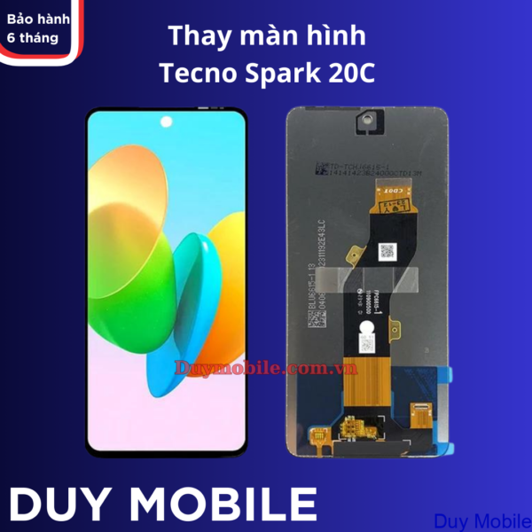 Thay màn hình Tecno Spark 20C