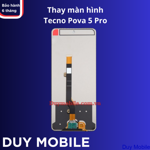 Thay màn hình Tecno Pova 5 Pro