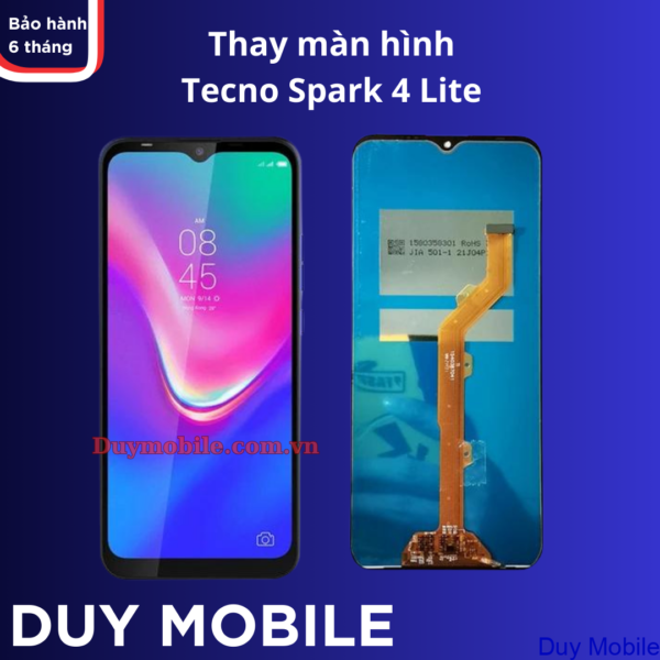 Thay màn hình Tecno Spark 4 Lite
