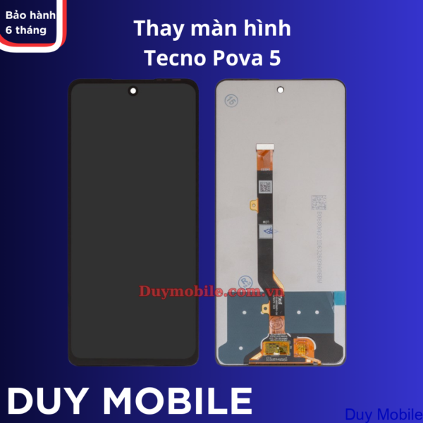 Thay màn hình Tecno Pova 5