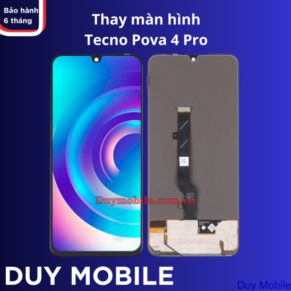 Thay màn hình Tecno Pova 4 Pro