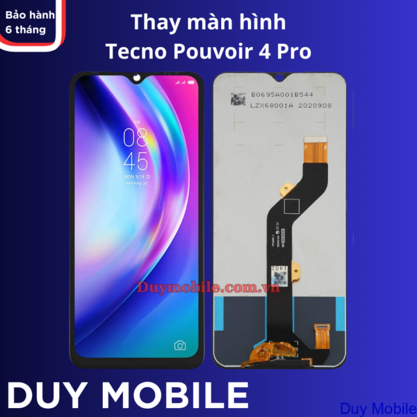 Thay màn hình Tecno Pouvoir 4 Pro
