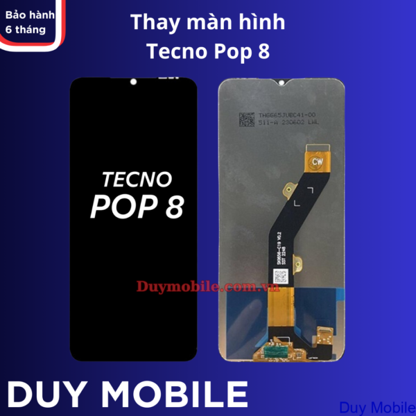Thay màn hình Tecno Pop 8