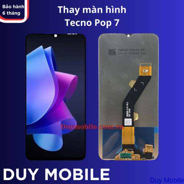 Thay màn hình Tecno Pop 7