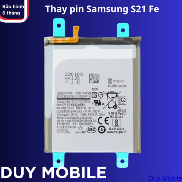Thay pin Samsung S21 Fe