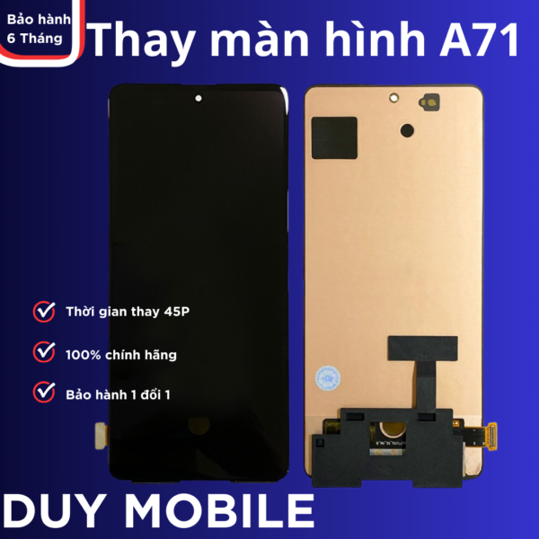 Thay màn hình samsung galaxy A71