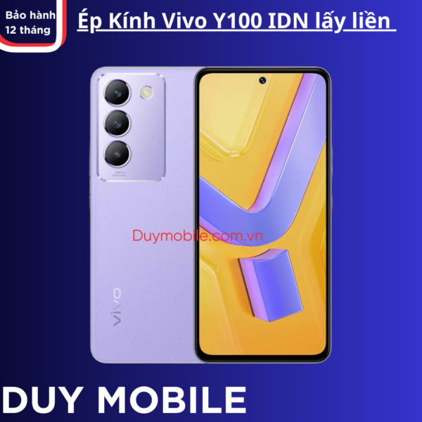 Ép Kính Vivo Y100 IDN lấy liền
