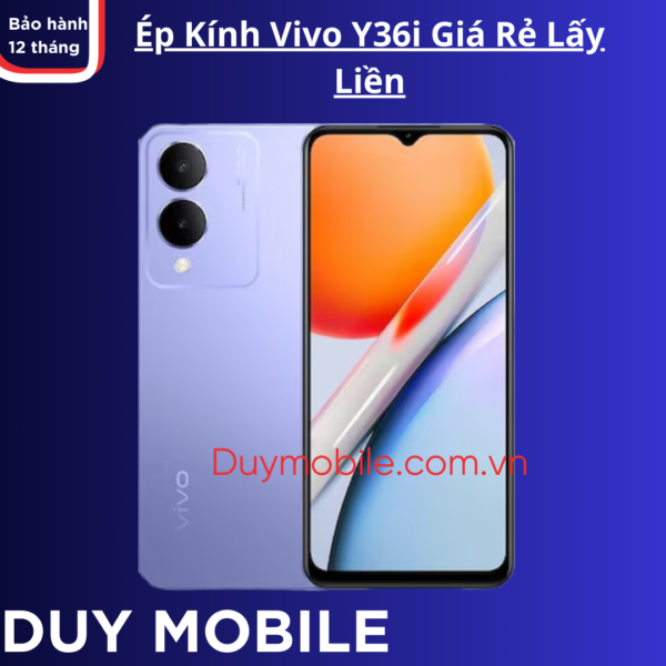 Ép Kính Vivo Y36i Giá Rẻ Lấy Liền