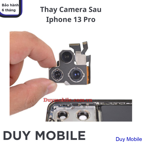 Thay Camera Sau iPhone 13 Pro