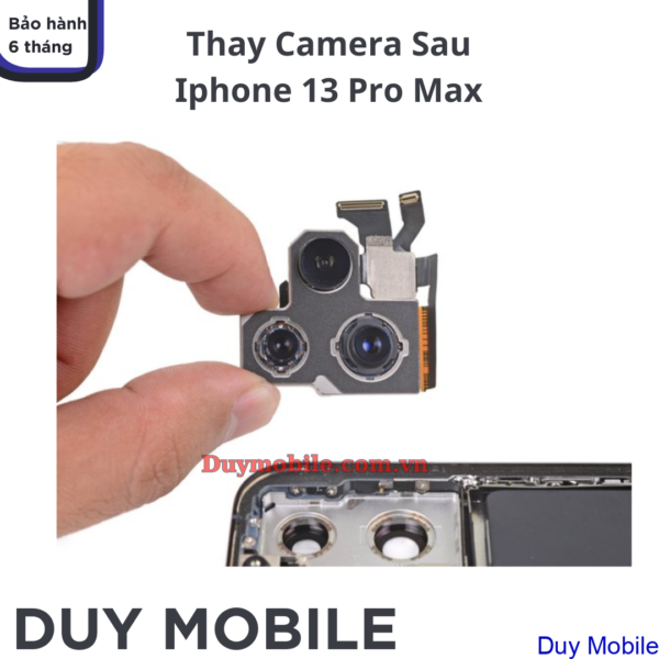 Thay Camera Sau iPhone 13 Pro Max