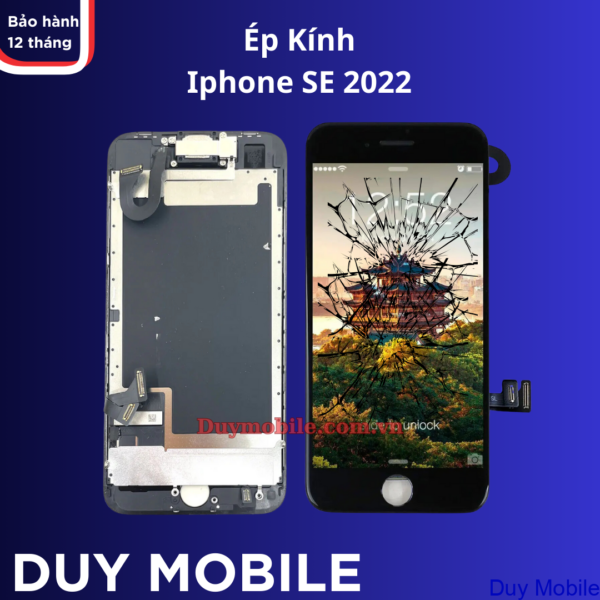 Thay Mặt Kính - Ép Kính iPhone SE 2022