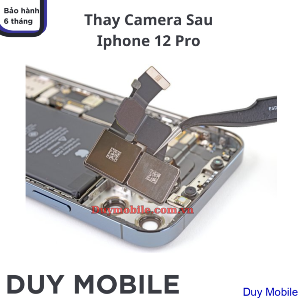 Thay Camera Sau iPhone 12 Pro