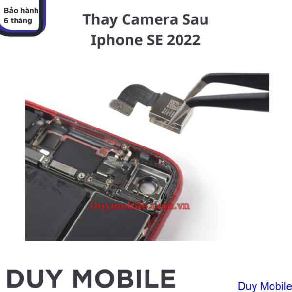 Thay Camera Sau iPhone SE 2022
