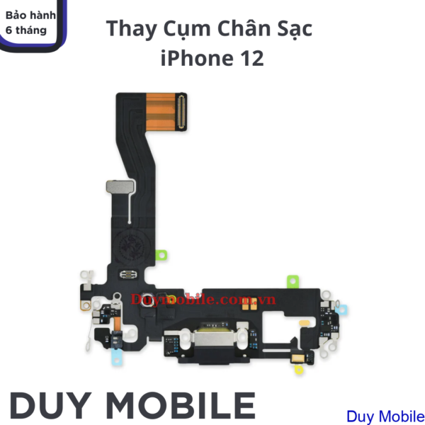 Thay Cụm Chân Sạc iPhone 12