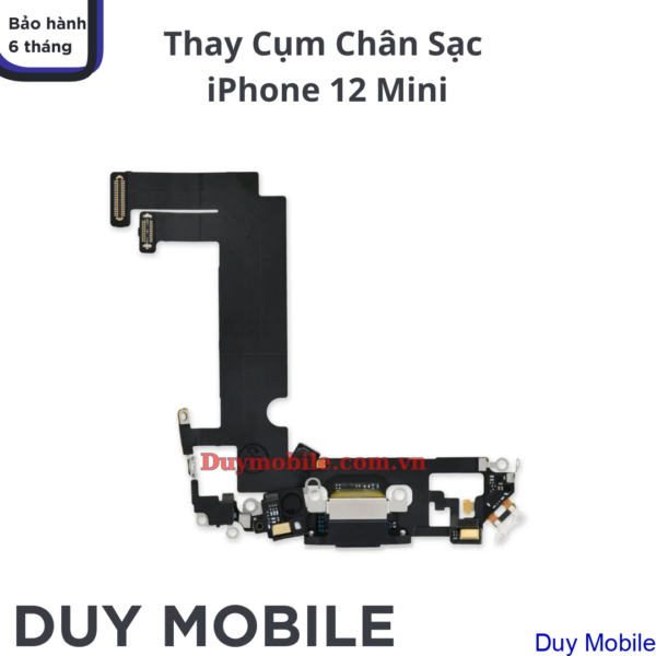 Thay Cụm Chân Sạc iPhone 12 Mini