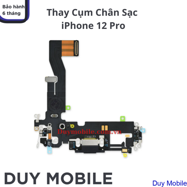 Thay Cụm Chân Sạc iPhone 12 Pro