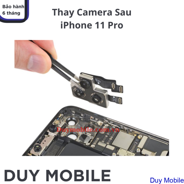 Thay Camera Sau iPhone 11 Pro