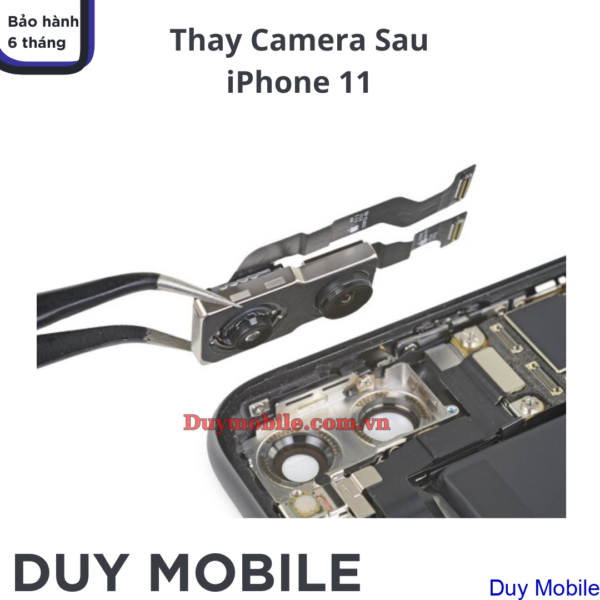Thay Camera Sau iPhone 11