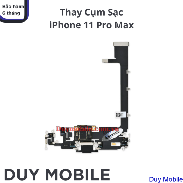 Thay Cụm Chân Sạc iPhone 11 Pro Max