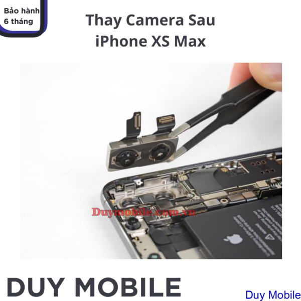 Thay Camera Sau iPhone XS Max