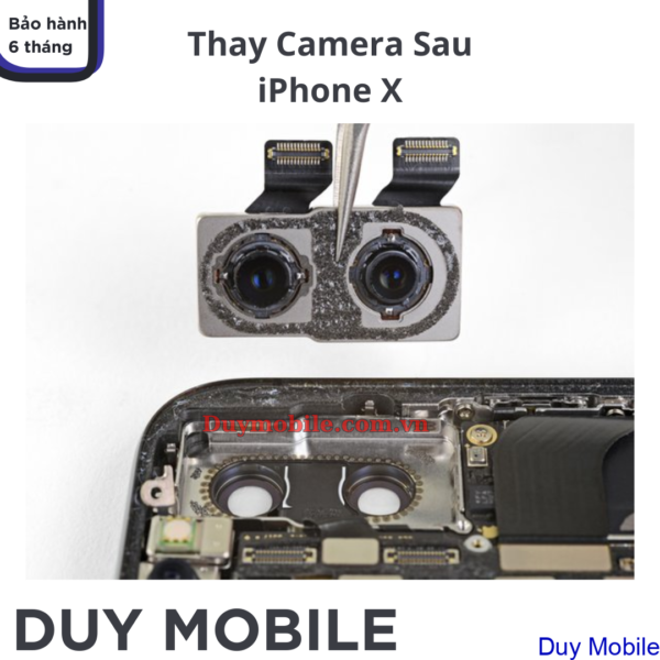 Thay Camera Sau iPhone X
