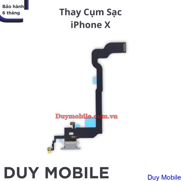 Thay Cụm Chân Sạc iPhone X