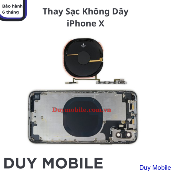 Thay Sạc Không Dây iPhone X