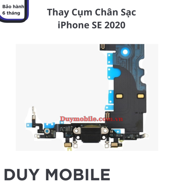 Thay Cụm Chân Sạc iPhone SE 2020