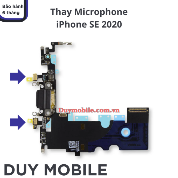 Thay Mic iPhone SE 2020