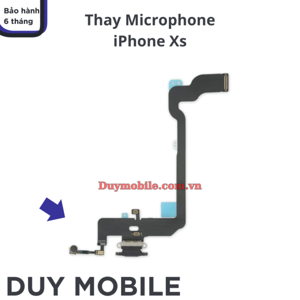 Thay Mic iPhone XS