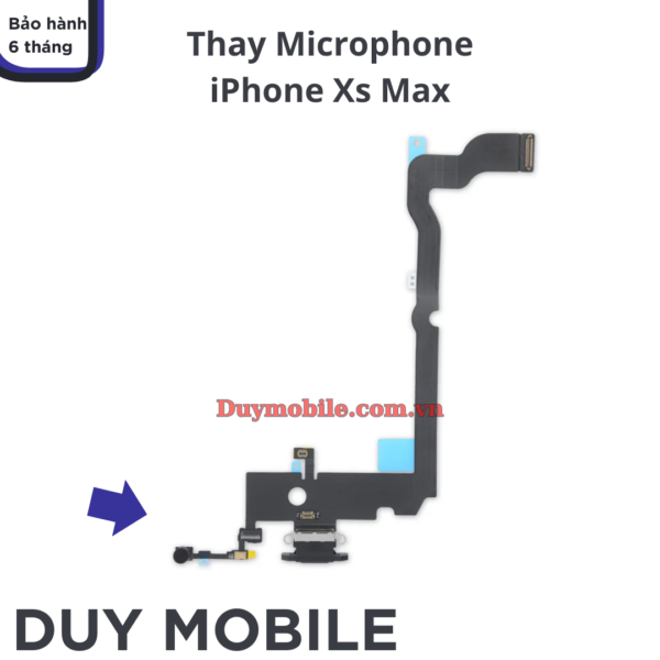 Thay Mic iPhone XS Max