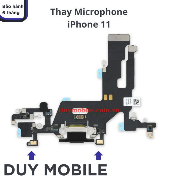 Thay Mic iPhone 11