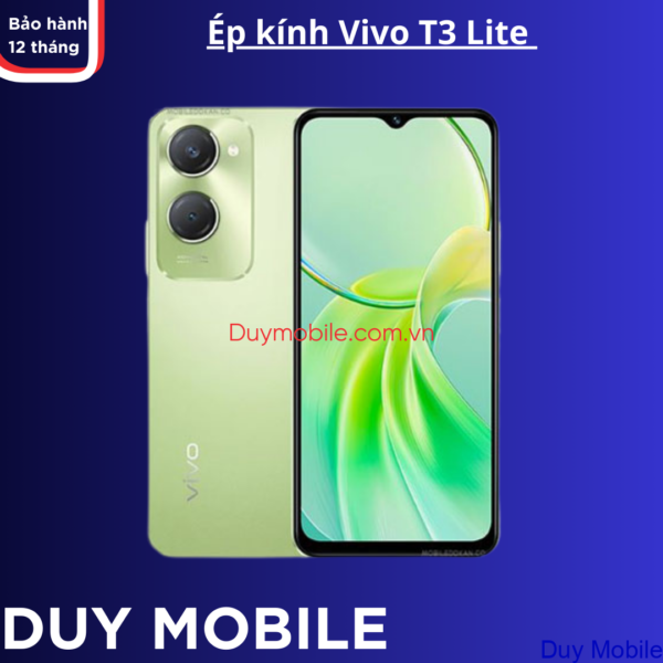 Ép kính Vivo T3 Lite