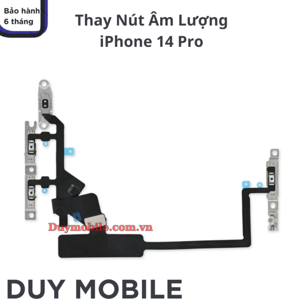 Thay Nút Volume / Âm Lượng iPhone 14 Pro Max